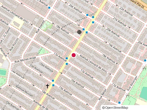 Location of Dessertsclaudia at 3726 Rue Jean-Talon E, Montréal