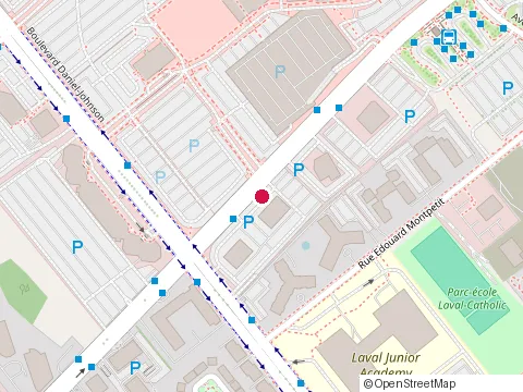 Location of Deublin Company at 3090 boulevard le Carrefour, Laval