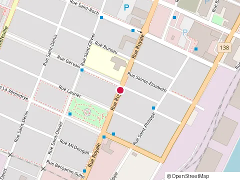 Location of Developpement Defi Services Inc at 1900  Rue Royale, Trois-Rivières