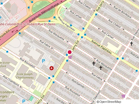 Location of Développement Olicon at 1590 Rue Jarry E, Montréal