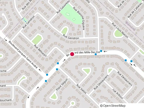 Location of Devoir du Ramoneur le at 948 Rue Béliveau, Sainte-Thérèse