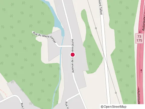 Location of Dgp Service Mécanique at 1965 avenue de la Rivière-Jaune, Québec