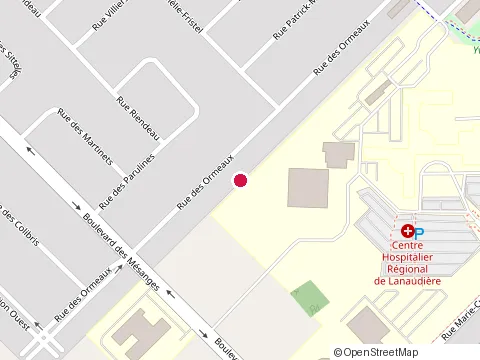 Location of Dh-Construction at 1328 Rue du Docteur-Rodolphe-Boulet, Joliette