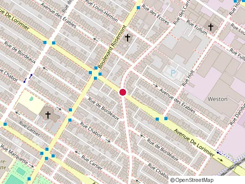 Location of Dhz Construction at 5676 avenue de Lorimier, Montréal