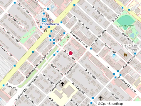 Location of Di Iorio J C at 915 Rue Gohier, Saint-Laurent