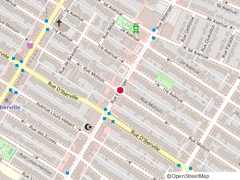 Location of Di Tomaso Avocats at 2549 Rue Bélanger, Montréal