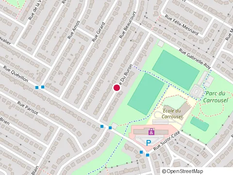 Location of Diable Blanc at 216 Rue Quévillon, Varennes