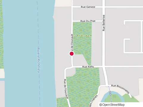 Location of Diabolic Coiffure et Cils at 1425 Rue de Foucault, Saint-Jean-sur-Richelieu