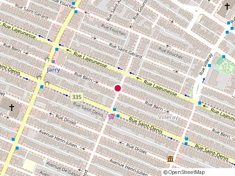 Location of Diane Laprés, Thérapeute en Relation d'Aide À Montréal at 7775 Rue Berri, Montréal