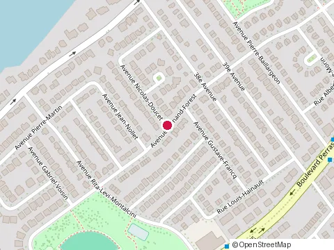 Location of Diane St Onge et Associés at 12740 avenue Nicolas-Doucet, Montréal