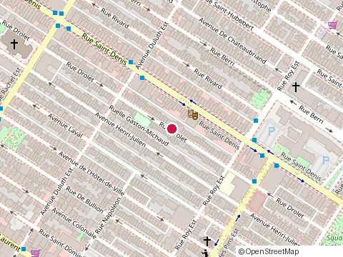 Location of Dicofia Inc at 3941 Rue Drolet, Montréal