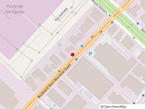 Location of Diffusair at 8967 boulevard Henri-Bourassa O, Saint-Laurent