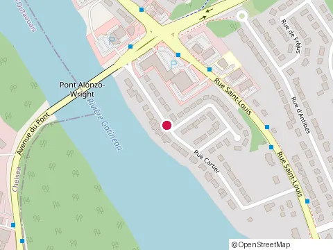 Location of Ding-Ho Chinese Food at 2310 Rue Saint-Louis, Gatineau