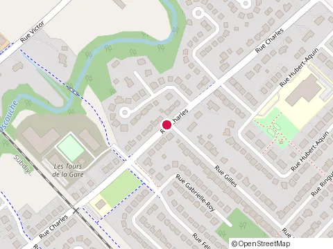 Location of Dinomike Enr at 18825 Rue Charles, Mirabel
