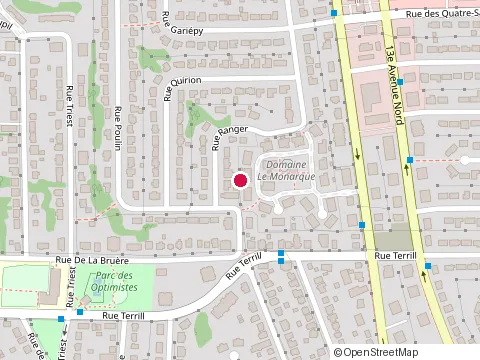 Location of Dion Cpa & Associe S Inc at 1893 Rue du Chevrefeuille, Sherbrooke