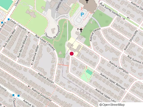 Location of Dionne • Di Virgilio Attorneys At Law at Car 1, Westmount