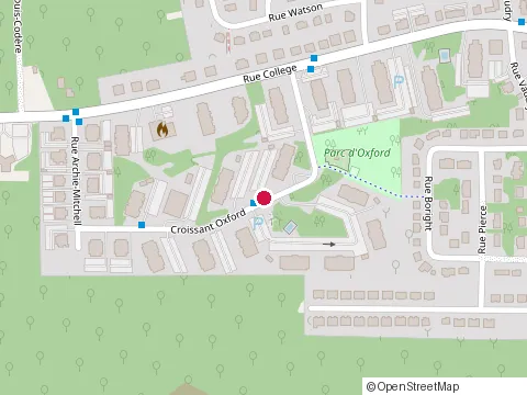 Location of Disc Golf Sherbrooke at 302-95 Crois Oxford, Sherbrooke