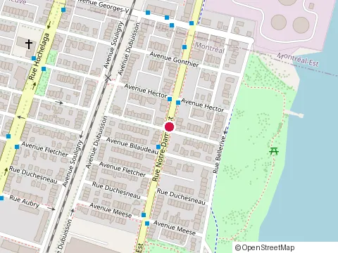 Location of Disco Mobile d S at 9505 Rue Notre-Dame E, Montréal