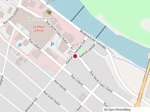 Location of Discotheque Cite Rock at 675 Rue Sacré-Coeur O, Alma