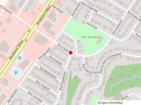 Location of Disquyle at 849 Rue Chabanel, Chicoutimi