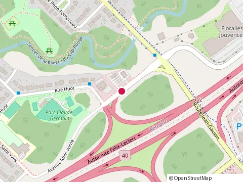 Location of Distinction Sourire | Cap-Rouge at 2240 Avenue Jules-Verne, Québec