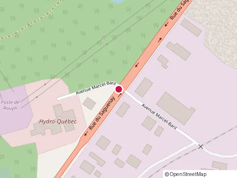 Location of Distributeurs Papineau at 101 avenue Marcel-Baril, Rouyn-Noranda