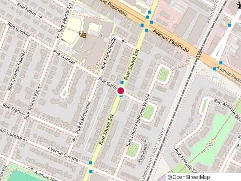Location of Distribution Arepas Inc at 1589 Rue Sauvé E, Montréal