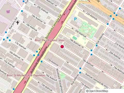 Location of Distribution Road Runner at 7730 18E Ave, Montréal