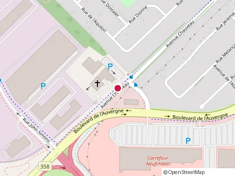 Location of Distribution Stox at 9150 Rue John-Simons, Québec