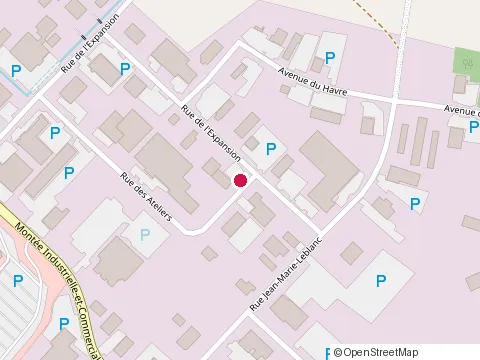 Location of Distributions Mix B S l G Enr at 531 Rue de l'Expansion, Rimouski