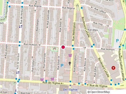 Location of District Atwater at 3902 Wellington St, Verdun