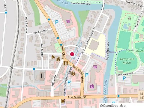 Location of Divan Orange - Espace Collaboratif at 102 Rue Child, Coaticook