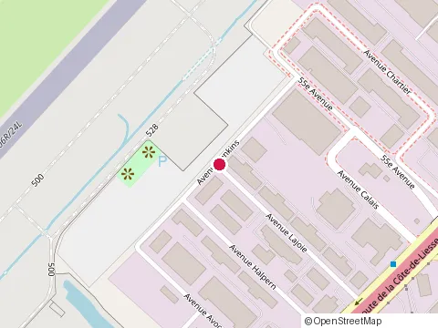 Location of Divide Carvery at 707 avenue Lajoie, Dorval