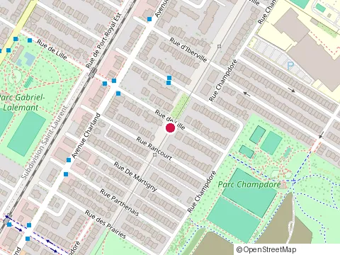 Location of Dl Rénovation at 129 avenue Saint-Pierre, Lachine