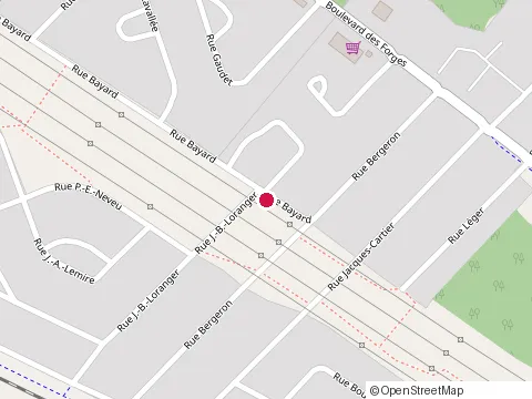 Location of Dmr Construction Rénovation at 1855 Rue J.-B.-Loranger, Trois-Rivières