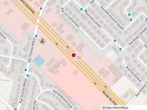 Location of Dojo d'Arts Martiaux at 689 route du Pr Sident-Kennedy, Levis