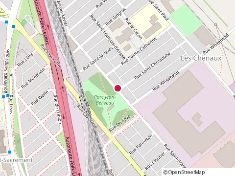 Location of Dom-Lac Paysagiste at 650 Rue Saint-Christophe, Trois-Rivières