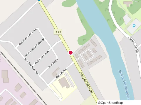 Location of Domaine Alpaga Vimar at 641 Rang l Achigan l Assomption, L'Assomption