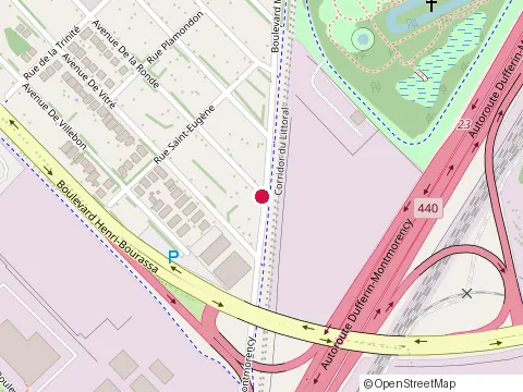 Location of Domaine de Maizerets at 2000 Bd Montmorency, Québec