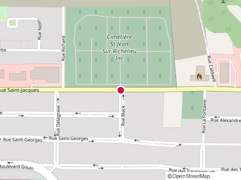 Location of Domaine des Compositeurs - Constructions G. Desranleau at 1235 Rue Saint-Jacques, Saint-Jean-sur-Richelieu