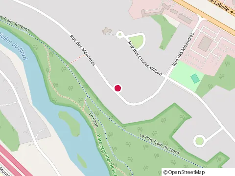 Location of Domaine des Draveurs at 204 Rue des Méandres, Saint-Jérôme