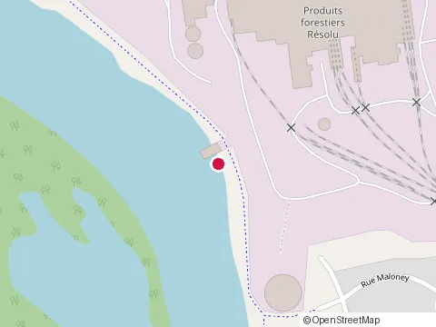 Emplacement de Domaine Lajoie Enr au 1080 Rue Price O, Alma