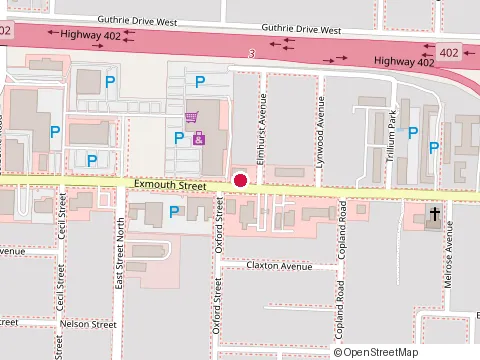 Emplacement de Metro au 560 Exmouth St, Sarnia