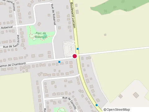 Location of Domani Construction at 1334 Rue d'Alma, Gatineau