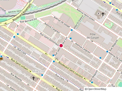 Location of Dominion Cutting Service Inc. at 5510 Rue Saint-Dominique, Montréal