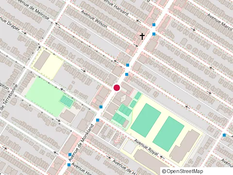 Location of Dominique Drouard at 5801 avenue Monkland, Montréal