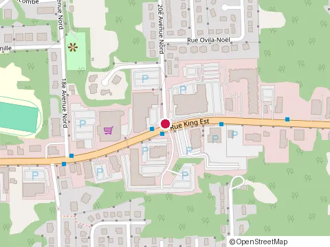 Location of Domino'S Pizza at 1593 Rue King East, Sherbrooke