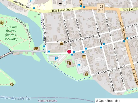 Location of Don Quichotte at 802 Rue St-Pierre, Terrebonne
