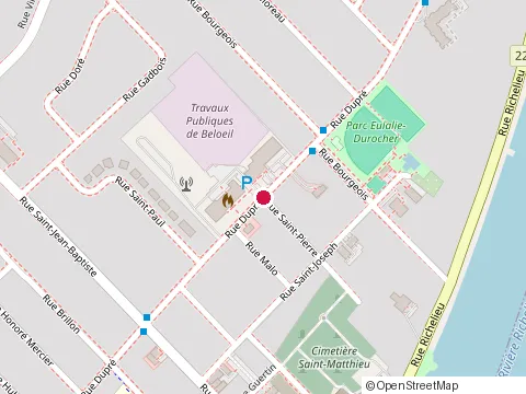 Location of Donrock Enr at 141 Rue Saint-Pierre, Beloeil