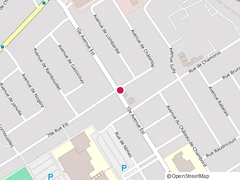 Location of Doré Gilles at 1040 avenue de Châtenois, Québec